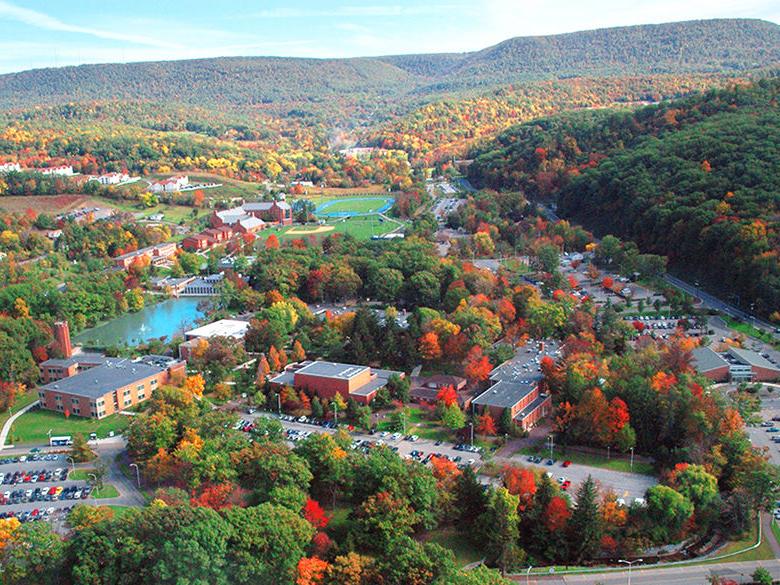 Aerial Shot of Campus